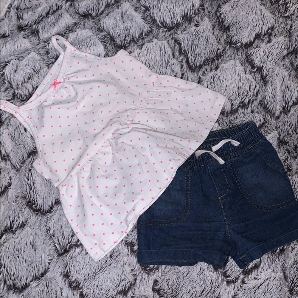 Toddler tank top & toddler shorts
